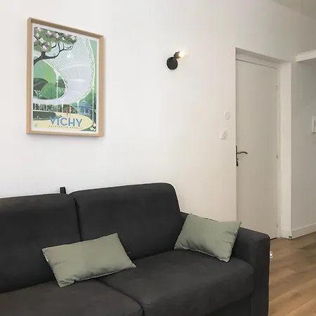 Le Larbaud - Hypercentre - Clim - Thermes- Rdc Apartamento