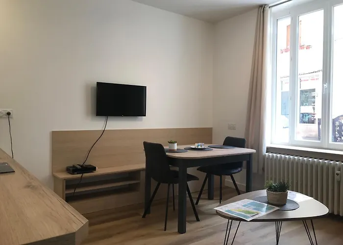 Apartment Le Larbaud - Hypercentre - Clim - Thermes- Rdc *